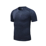 Men's Running T-Shirts, Quick Dry Compression Sport T-Shirts