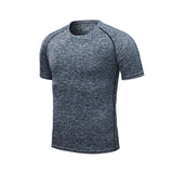 Men's Running T-Shirts, Quick Dry Compression Sport T-Shirts