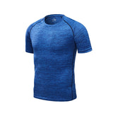 Men's Running T-Shirts, Quick Dry Compression Sport T-Shirts