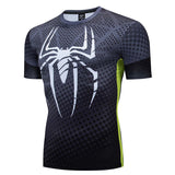 Spiderman 2019 GYM Sport T Shirt Men