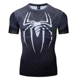 Spiderman 2019 GYM Sport T Shirt Men