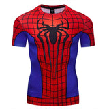 Spiderman 2019 GYM Sport T Shirt Men