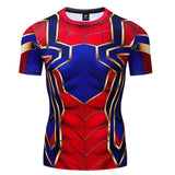 Spiderman 2019 GYM Sport T Shirt Men