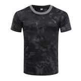 Camouflage Quick Dry Breathable Tights Army Tactical T-shirt
